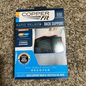 Rapid Relief Back Support - Black